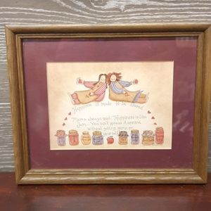 Happiness is made to be shared country wall hanger